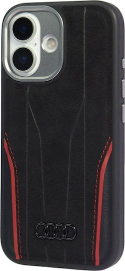 Audi Back Cover Leather Black (iPhone 17)