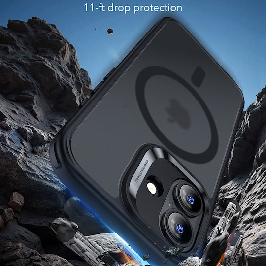 ESR Classic Hybrid Halolock Back Cover Silicone / Plastic Black (iPhone 17)