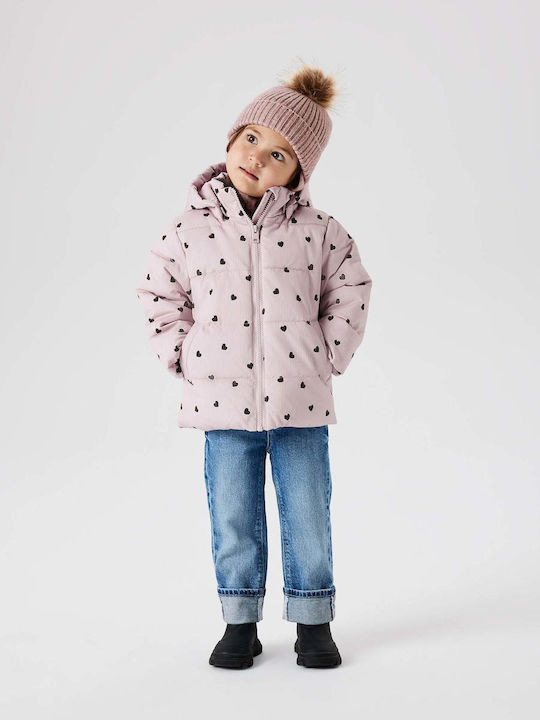 Kinder Freizeitjacke mit Kapuze Nude