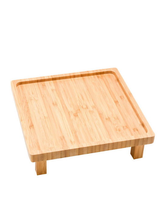 XM-Casa Πλατώ Σερβιρίσματος για Σούσι Ξύλινο 25x25x7εκ.