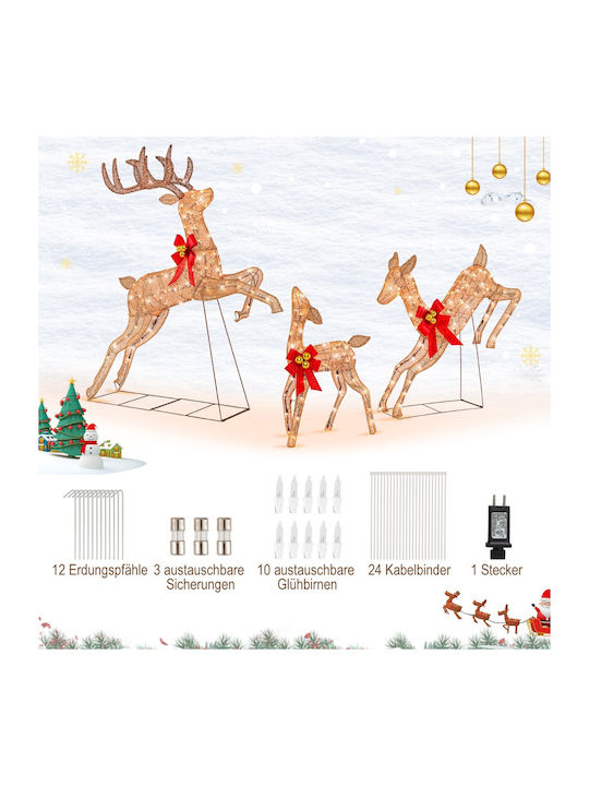 Costway Cake Stand with Reindeer