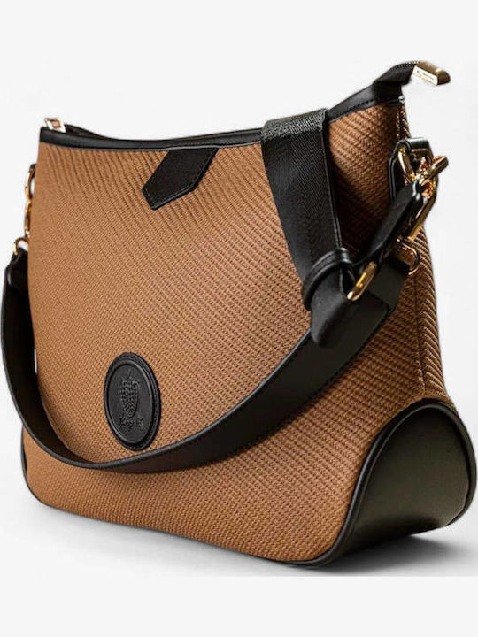 Damentasche Schultertasche Schwarz