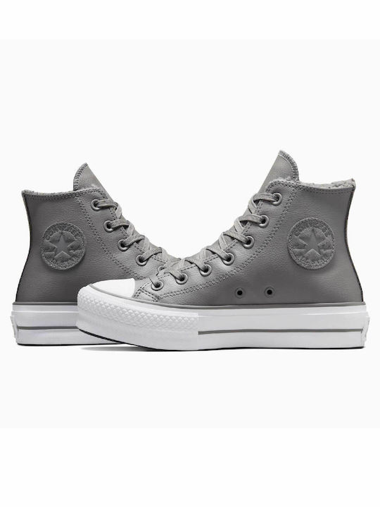 Chuck Taylor All Star Lift Μποτάκια Γκρι