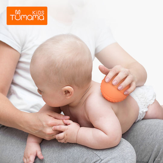 Tumama Kids Μπάλα από Σιλικόνη με Ήχους για 3+ Μηνών