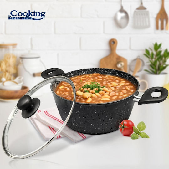 Heinner Βαθιά Κατσαρόλα από Αλουμίνιο 3.8lt / 24cm