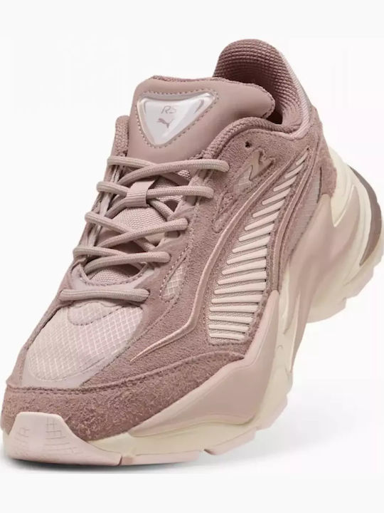 Γυναικεία Flatforms Sneakers Rose Late Crem