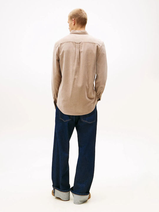 Langärmlig Hemd Beige