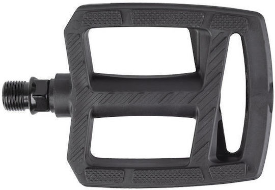 M-Wave Steady Flat Bicycle Pedals Black