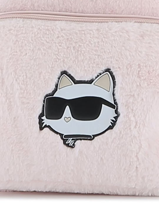 Karl Lagerfeld Παιδική Τσάντα Πλάτης Ροζ