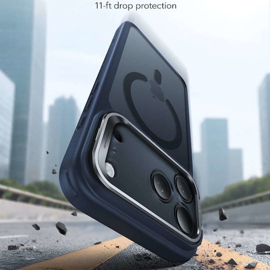 ESR Classic Hybrid Halolock Kickstand Back Cover Metallic Blue (iPhone 18 Pro Max / 17 Pro Max)