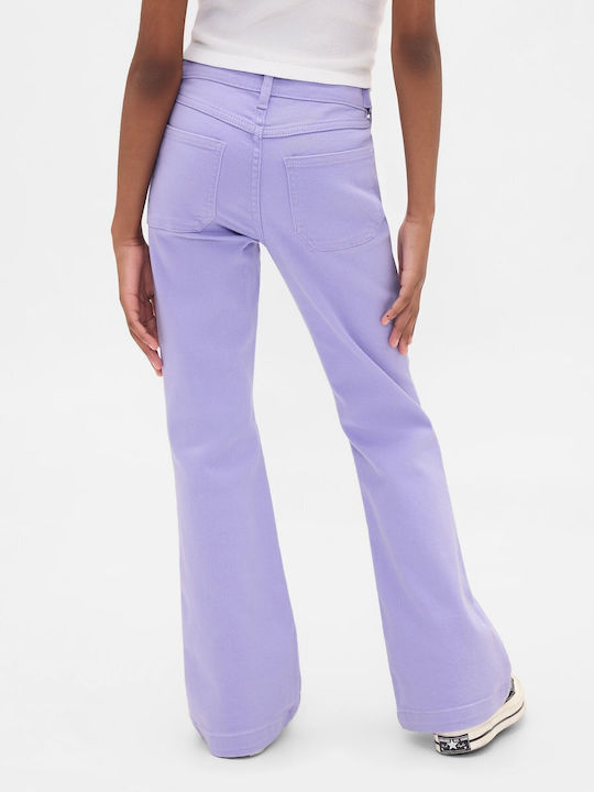 Kids' Denim Pants Warm Violet Rise