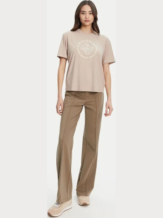 Γυναικείο T-shirt Μπεζ