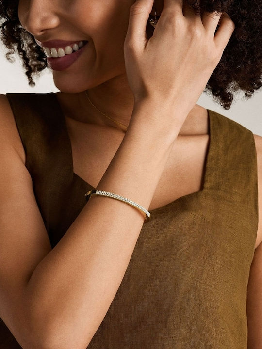 Fossil Women's Bracelet with Zircon