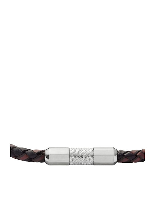 Fossil Мъжка Гривна от Кожа 21см