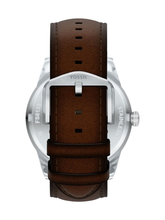 Fossil Multifunction Ρολόι Μπαταρίας με Μεταλλικό Μπρασελέ Fossil Multifunction Ρολόι Μπαταρίας με Μεταλλικό Μπρασελέ