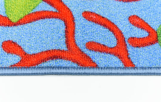 Kids Rug Playroom Aegean Blue 120x160