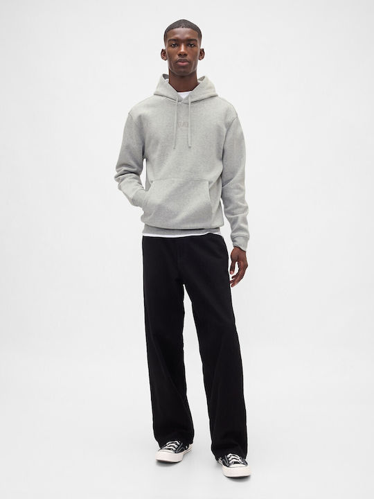 Суитшърт с Качулка Heather Grey