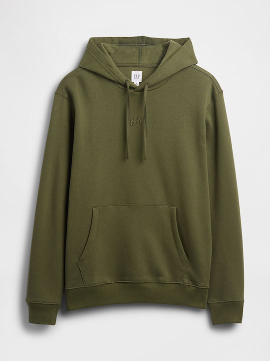 Sweatshirt with Hood Green