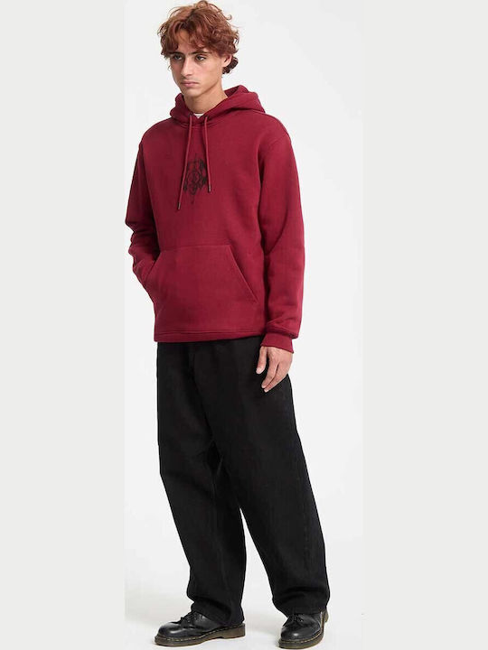 Noder Po Hoodie Φούτερ με Κουκούλα Pepper Red