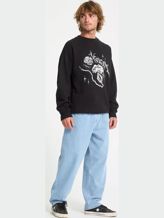 Recto Verso Crew Sweatshirt Black