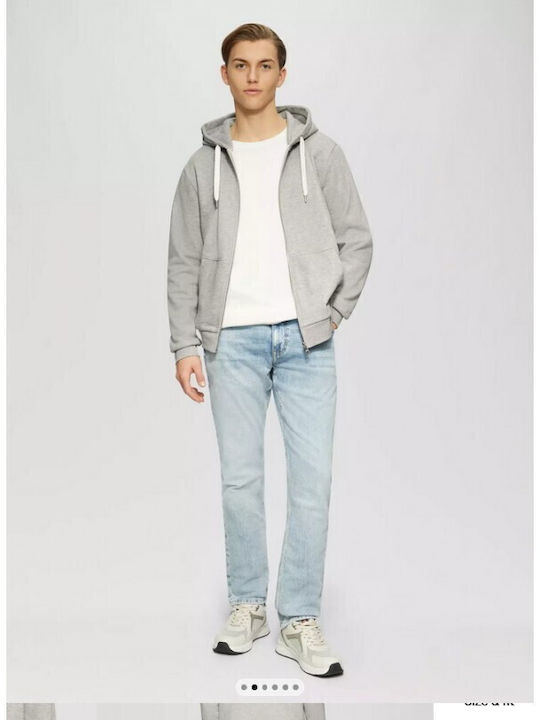 Sweatshirt with Hood Grey