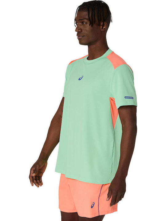 ASICS Court 2041A349-300 Ανδρική Μπλούζα Πράσινη