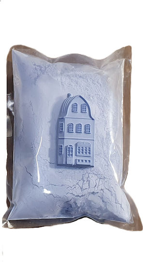Porzellanpulver Gießen von Schablonen Blau 1kg