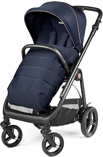 Peg Perego Veloce Belvedere SLK Adjustable 3 in 1 Baby Stroller Suitable for Newborn Blue Shine 10.7kg
