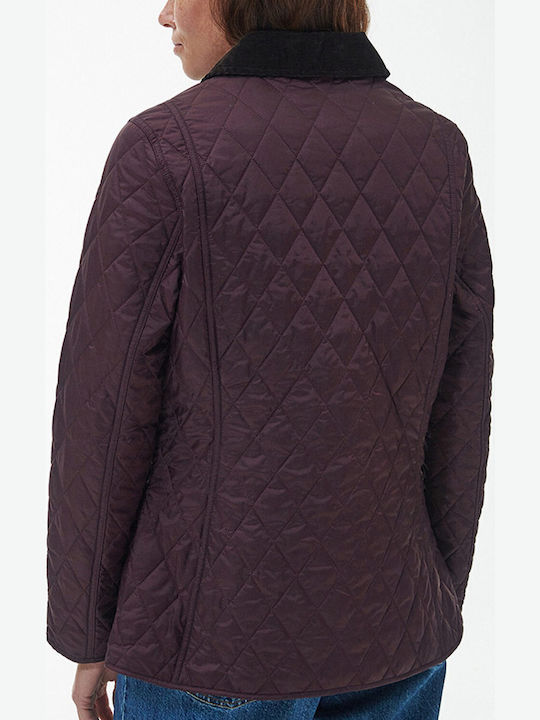 Barbour Annandale Jacket Black Cherry