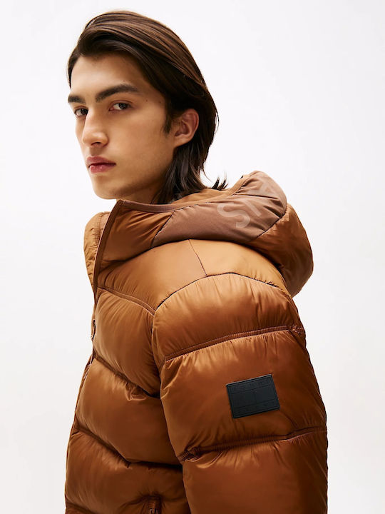 Jacket Puffer Brown