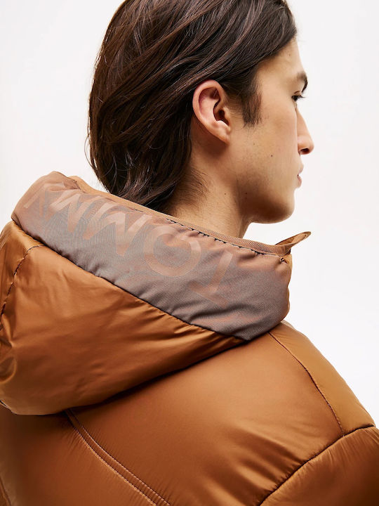 Jacket Puffer Brown