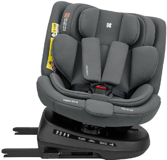 Kikka Boo I-defend Baby Car Seat i-Size with Isofix Grey