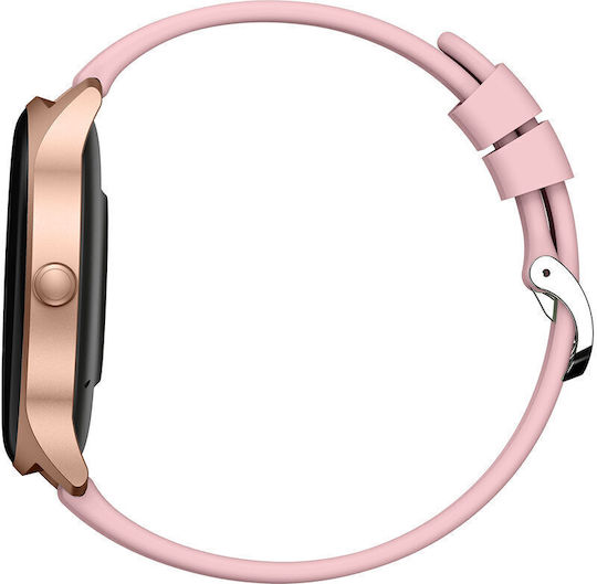 Denver SWC-387 Smartwatch με Παλμογράφο (Ροζ Χρυσό)