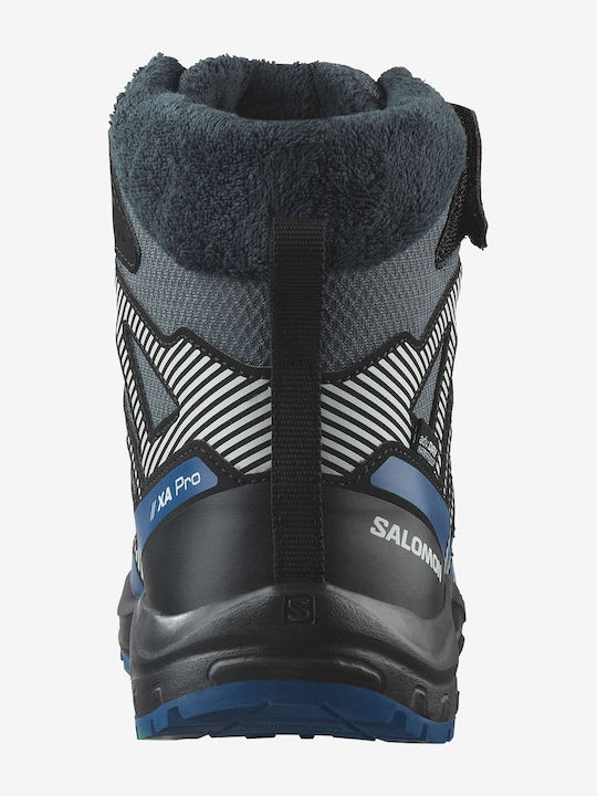 Kids Hiking Boots Xa Pro V8 Waterproof Turquoise