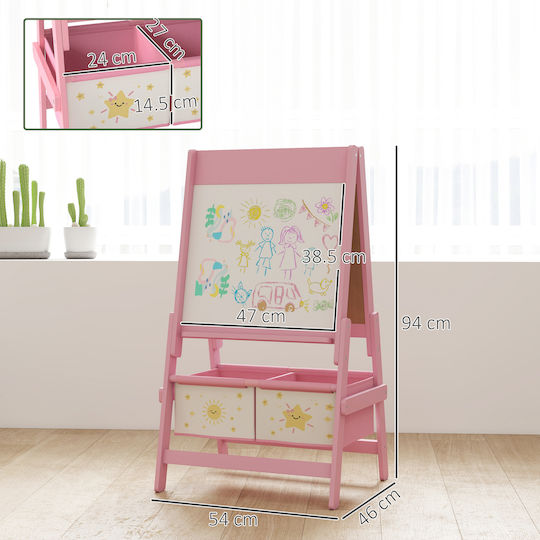 Aiyaplay Magnetic Double Sided Floor Board 54x46x94cm