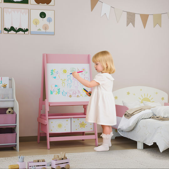 Aiyaplay Magnetic Double Sided Floor Board 54x46x94cm