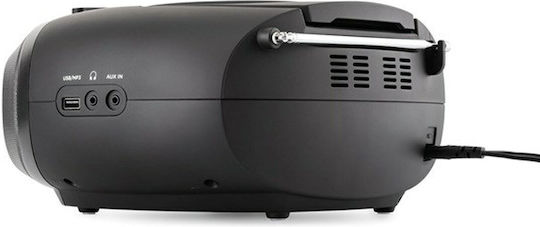 JVC Portable Sound System with Black Radio
