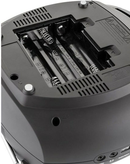 JVC Portable Sound System with Black Radio