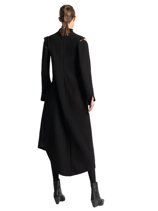 Rochie Midi De Seară Neagră Athonia
