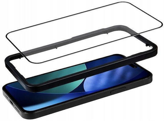 Crong 2.5D 0.33mm Tempered Glass Μαύρο (iPhone 17 Pro Max / iPhone 16 Pro Max)