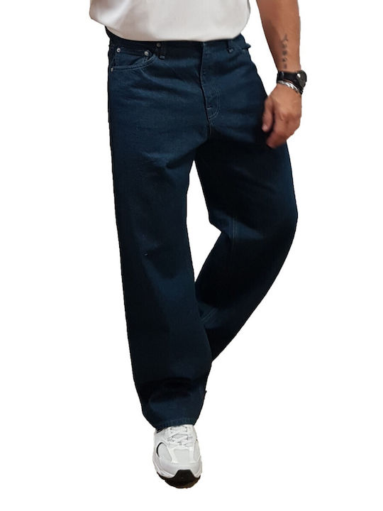 Jack & Jones Herren Jeanshose Baggy Blue Denim