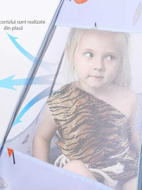 Tumama Kids Cort pentru Copii Pop Up Gri pentru 3+ ani