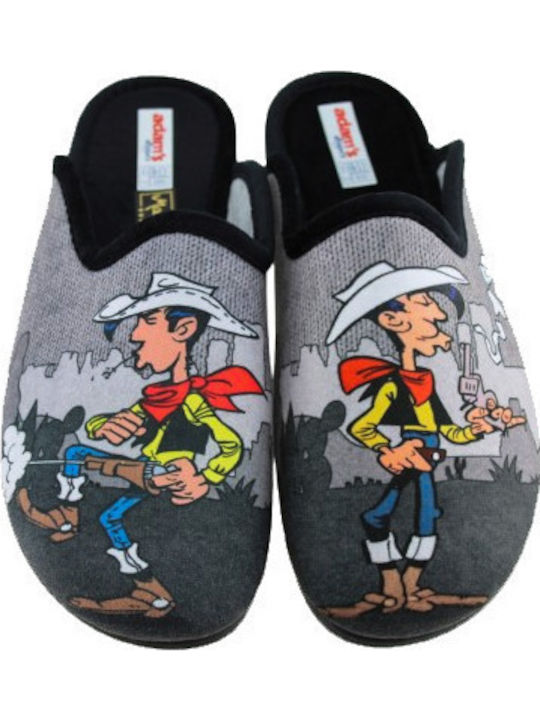 Lucky Luke Men's Slipper Black