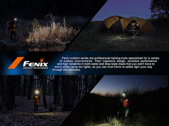 Fenix Rechargeable LED Head Flashlight with Maximum Brightness 500lm