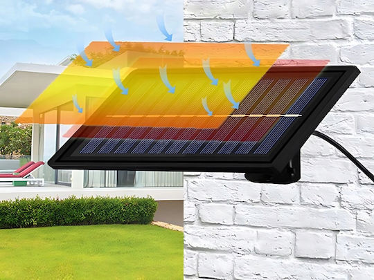 Verk Group Set of 2 Hanging Solar Lights 1.5W with Photocell and Remote Control IP44 17cmx17cmcm