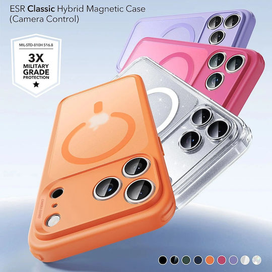 ESR Classic Hybrid Halolock Umschlag Rückseite Transparent (iPhone 17 Pro Max)