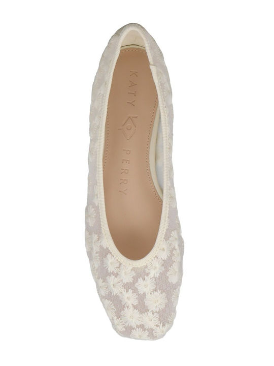 Damen Ballerinas in Beige Farbe