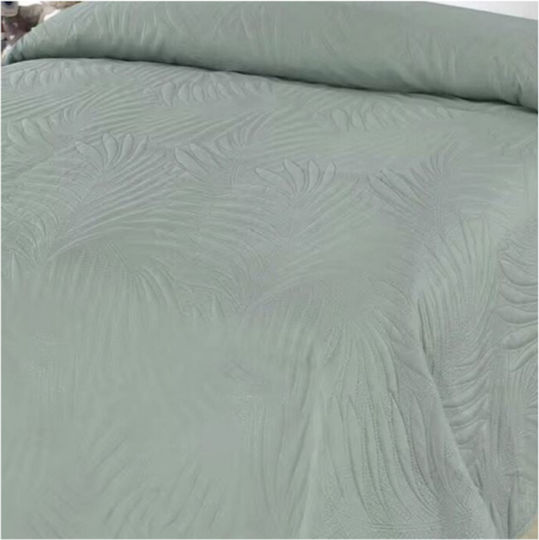 Tagesdecken Einzel Mint Hell Dunkel 160x230cm