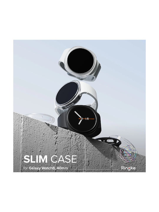 Ringke 2-Pack Калъф Силикон със закалено стъкло Clear / Alpine Clear за Galaxy Watch 8 / 9 40 мм