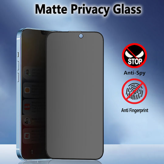 Blueo Displayschutzfolie Gehärtetes Glas Schwarz für iPhone 17e / 16e / 14 / 13 / 13 Pro Xiaomi 13 Pro